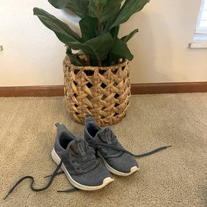 Blue Adidas Cloudfoam Sneakers